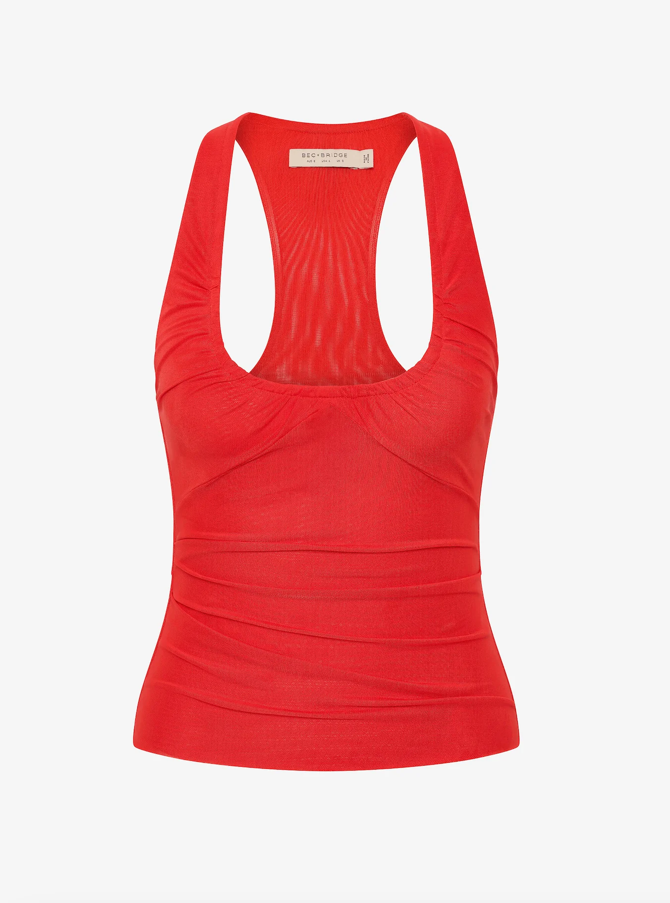 ALYNA RACER TOP - FLAME - Image 5