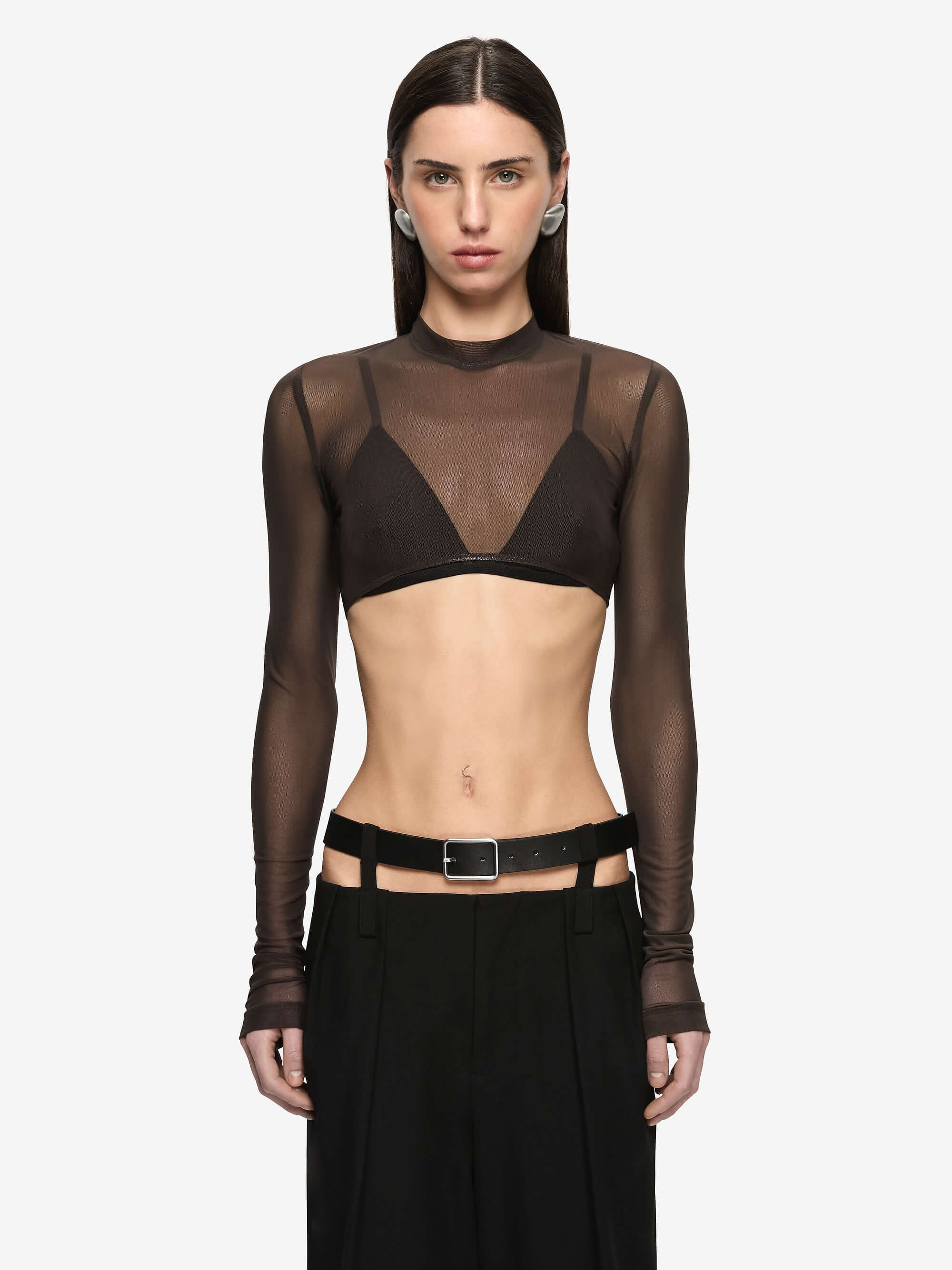 HENLEY BELT PANT - BLACK - Image 2
