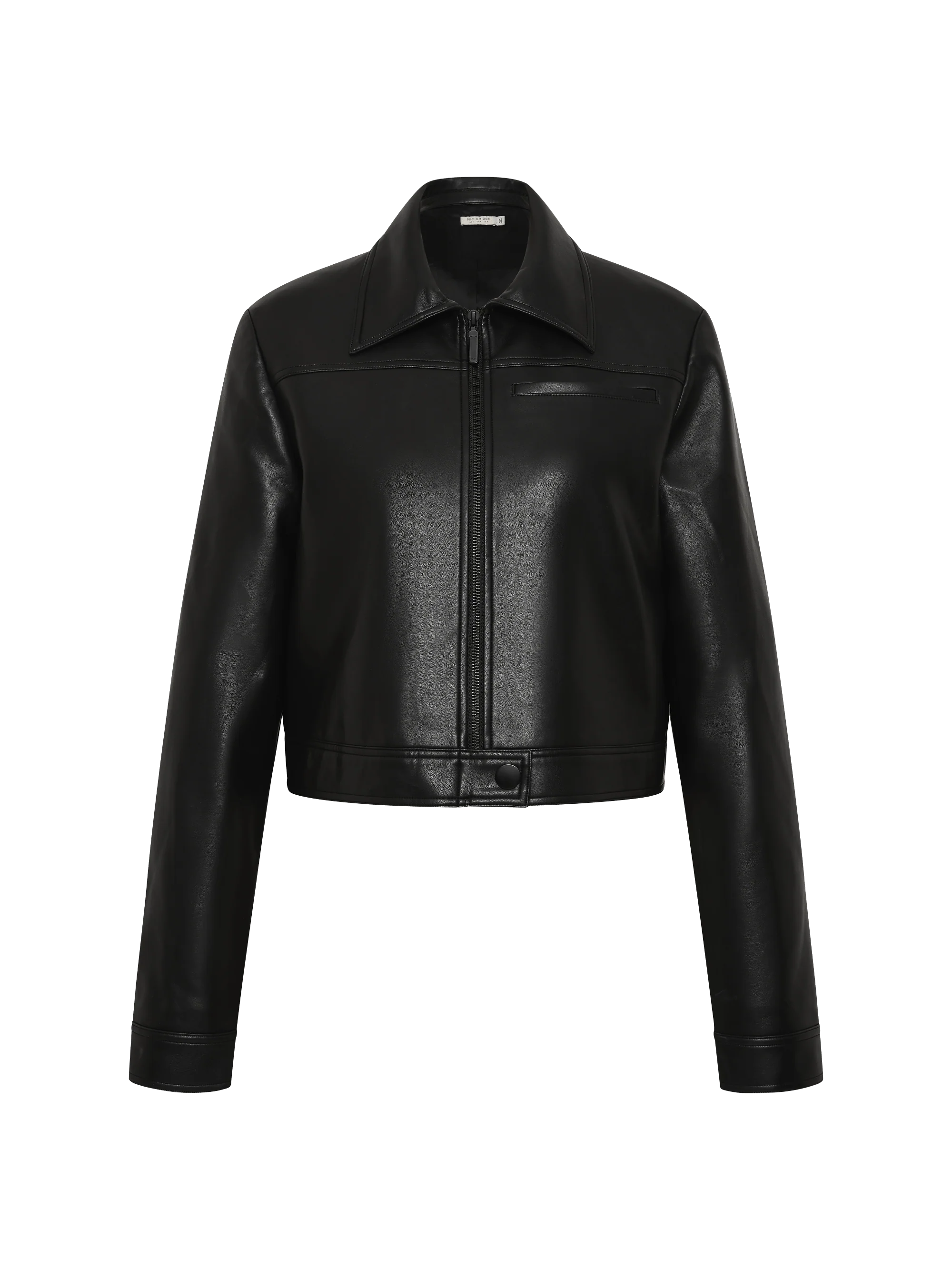 SAPHIRA CROPPED JACKET - BLACK - Image 5