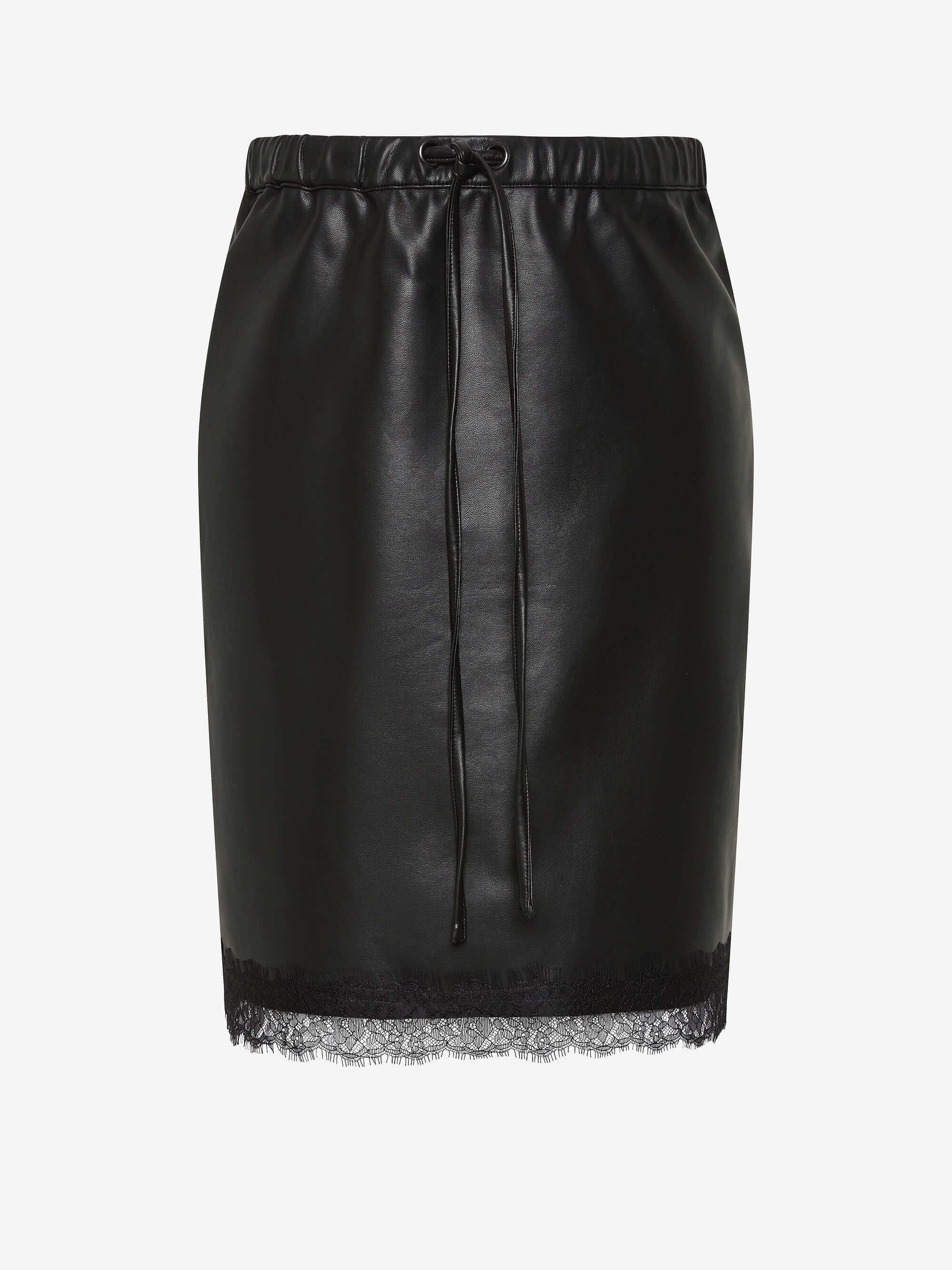 SAPHIRA MIDI SKIRT - BLACK - Image 6