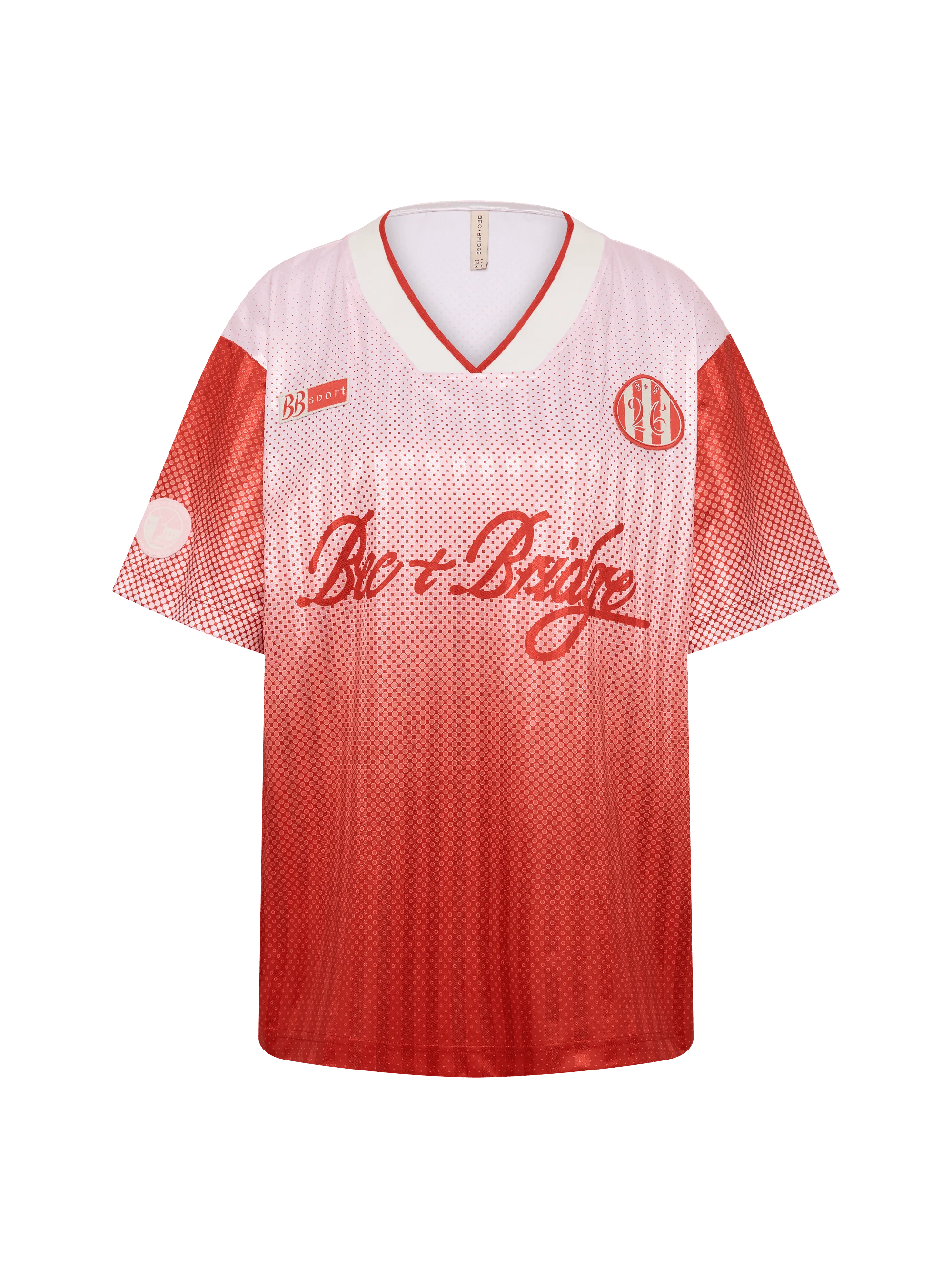 ZELIA JERSEY T SHIRT - FLAME OMBRE - Image 5
